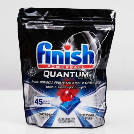 Таблетки для посудомоечной машины Finish Quantum Ultimate 45 шт