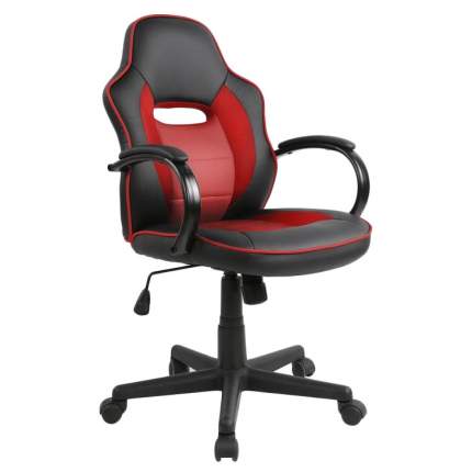 Кресло игровое easy chair 653 tpu черное искусственная кожа пластик