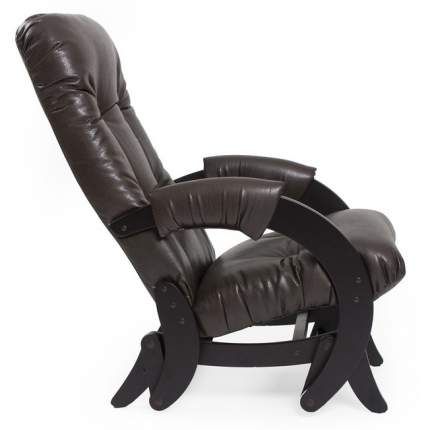 Кресло-качалка Мебель Импэкс Модель 68 Vegas Lite Amber, коричневый/венге