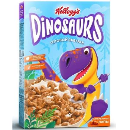 Готовый завтрак Динозавры карамельные лапы и клыки 220 г