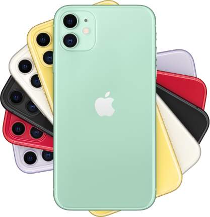 Смартфон Apple iPhone 11 64GB с новой комплектацией Green (MHDG3RU/A)
