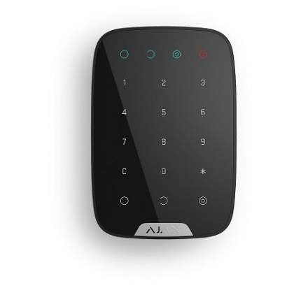 Беспроводная сенсорная клавиатура Ajax KeyPad (black)