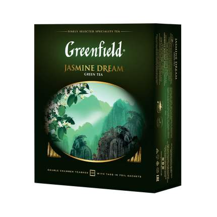 Чай зеленый Greenfield Jasmine Dream 100 пакетиков