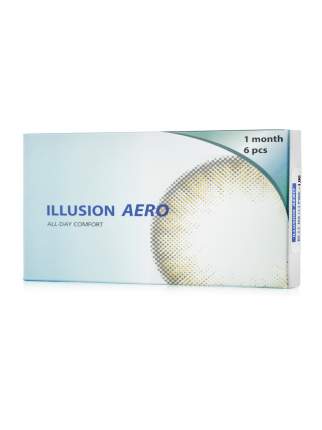 Контактные линзы ILLUSION Aero R 8.6 6 шт.