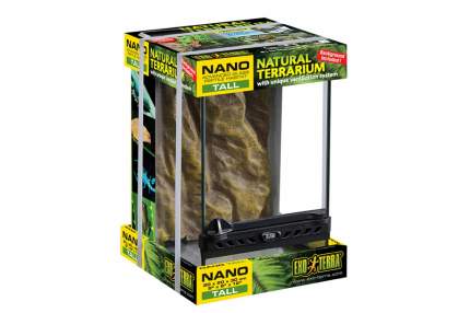 Террариум для рептилий Exo Terra Nano, из силикатного стекла, 20х20х20 см