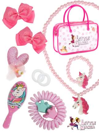 Набор ярких оригинальных детских украшений от «Little Mania» станет прекрасным подарком для маленькой принцессы на любой  ...