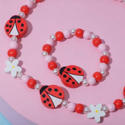 Тип: браслет; бусы, Цвет производителя: разноцветный, Цвет: разноцветный, Материал:   ...