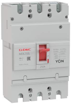 Выключатель автоматический 3п 125А 18кА YON MDE250L125 DKC MDE250L125