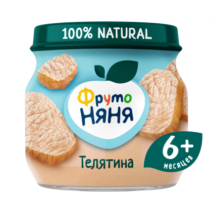 Пюре Яблочное для детского питания 90г