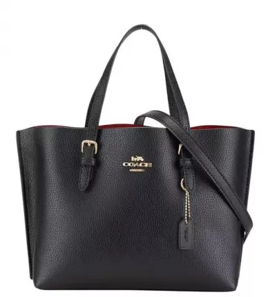 Сумка тоут женская Coach MollieTote25 black