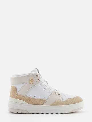 Кеды женские Tommy Hilfiger FW0FW07710 бежевые 36 EU