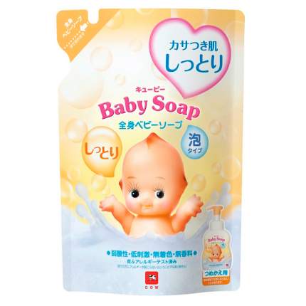 Описание: Детская увлажняющая крем-пенка бережно очищает кожу малыша, не вызывая раздражения и сухости. Мягкая моющая основа  ...