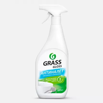 Чистящее средство для акриловых ванн GRASS Gloss антиналет, 600 мл