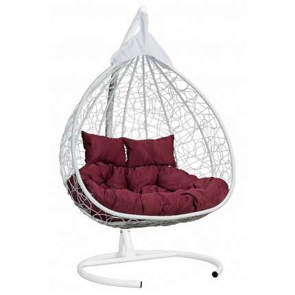 World menagerie ghazali swing chair with stand hot sale