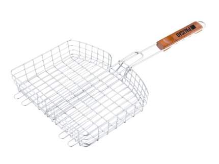 Решетка гриль PALISAD 305х235х55 мм хромированная 69559