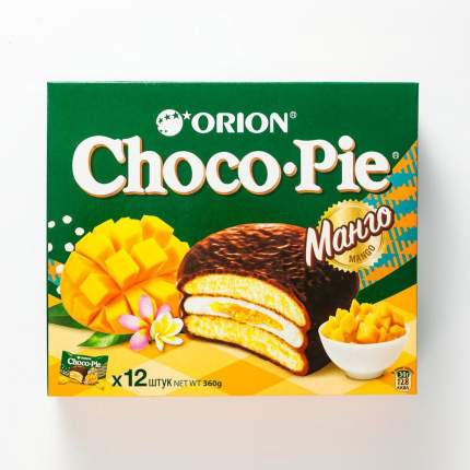 Пирожное Orion Choco Pie Mango 360 г
