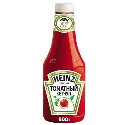 Кетчуп Heinz томатный 800 г