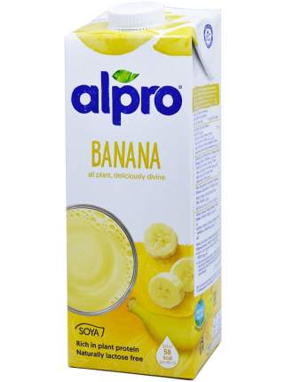 Напиток соевый Alpro с кальцием банановый 1 л