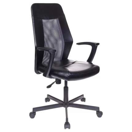 Кресло офисное easy chair 304 lt серое черное сетка ткань пластик