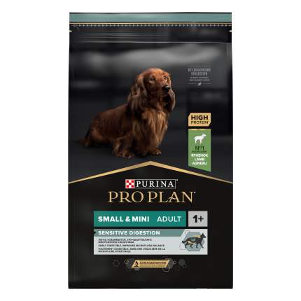 Сухой корм для собак PRO PLAN при чувствительном пищеварении с ягненком, 7 кг