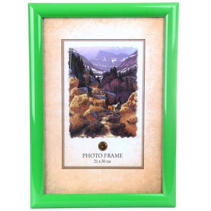 Тип товара: фоторамка, Цвет: зеленый, Материал: пластик; стекло, Цвет производителя:   ...