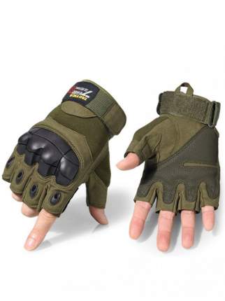 Тактические перчатки беспалые Army Tactical Gloves, 762 Gear, цвет Олива (Olive) XL