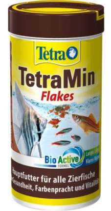Корм для всех видов тропических рыб Tetra TetraMin, хлопья, 250 мл