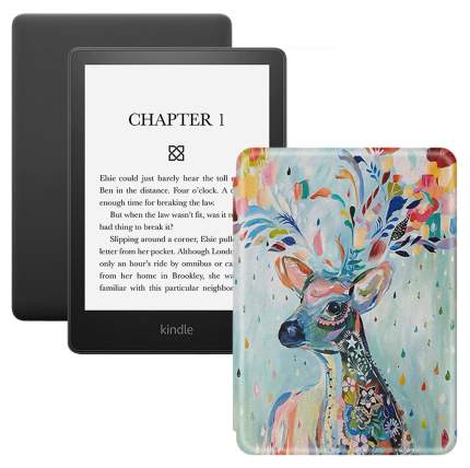 Электронная книга Amazon Kindle PaperWhite 2021 16Gb Special Offer Deer