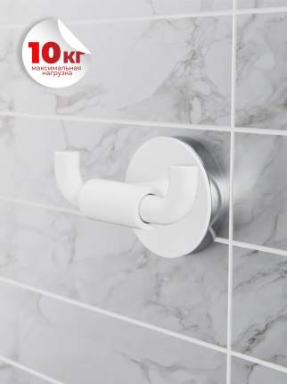 Материал: нержавеющая сталь, Тип: крючки для ванной комнаты, Цвет: белый, Цвет производителя:   ...