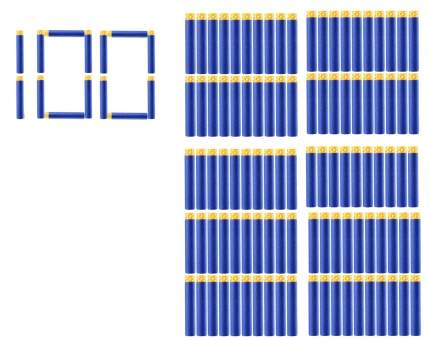 Цвет: синий, Тип: пули для бластера, Материал: пвх;   ...