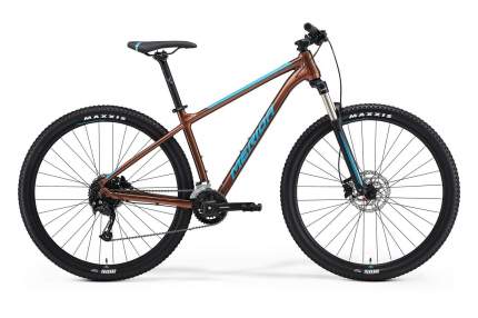 Merida Велосипед Горные Big.Nine 100-3x, год 2021  , ростовка 22, цвет Коричневый, Синий