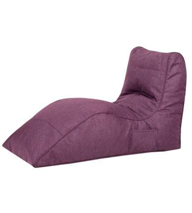 Бескаркасный модульный диван Папа Пуф Cinema Sofa one size, рогожка, Purple (фиолетовый)