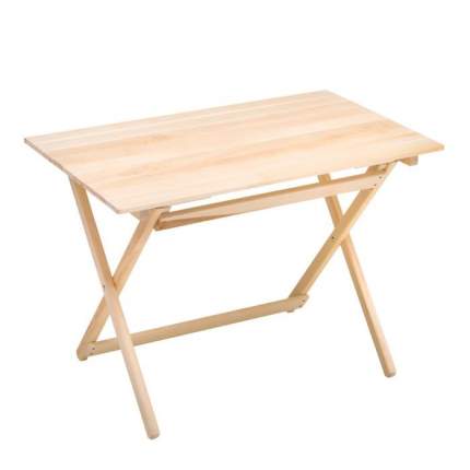 Большой обеденный стол из дерева для беседки | Купить состаренный стол