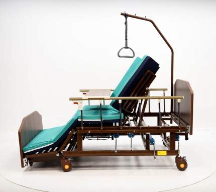 Механическая медицинская кровать с переворотом и туалетом ширина 120 см MET REMEKS XL