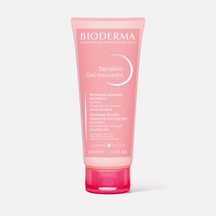 Очищающий гель Bioderma, Sensibio, для чувствительной кожи 100 мл
