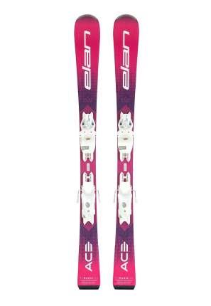 Elan Speed Magic PS+ELX 11.0 Alpine Skis Pink