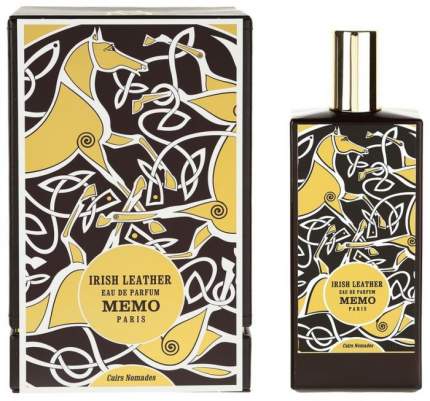 Вода парфюмированная MEMO Irish Leather унисекс 75 мл