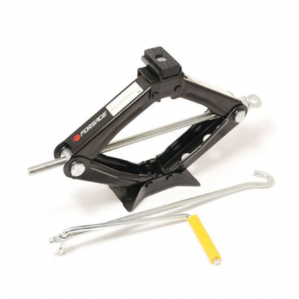 Домкрат механический ромб 1.2т с резиновой накладкой (h min 100мм, h max   ...