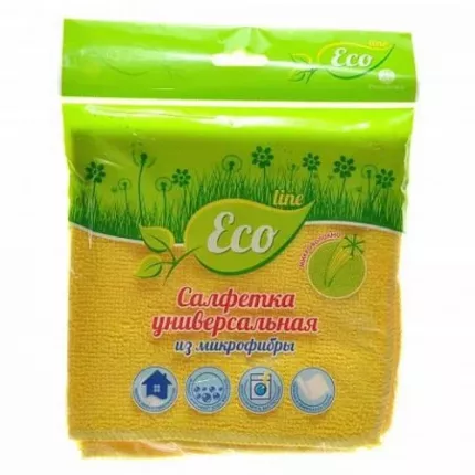 Тряпка Eco Line универсальная микрофибра 50 х 60   ...