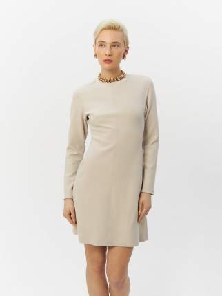 Платье женское Calvin Klein K20K206336 бежевое 34 EU
