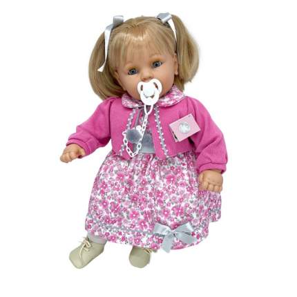 Кукла бренда Munecas Berbesa. Девочка мягко-набивная. Ручки, ножки и голова изготовлены из винила.Внутри мягкого тела вшит  ...