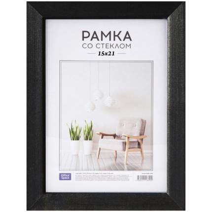 Фоторамка OfficeSpace МДФ, №6, 15х21см, черный, арт.   ...