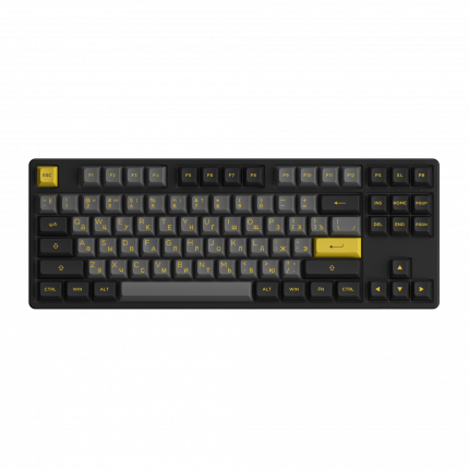 Игровая клавиатура AKKO 5087B Plus Black&Gold 3 Modes RGB Hot Swap