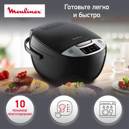 Мультиварка Moulinex Simply Cook MK611832, черный
