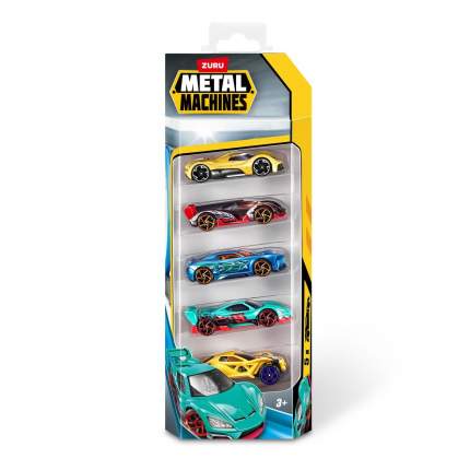 Набор игровой Metal Machines Cars Series2 Multi Pack Car, 5PK