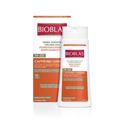 Шампунь Bioblas Anti-Hair Loss Kafein+Ginseng для ослабленных волос, 360 мл