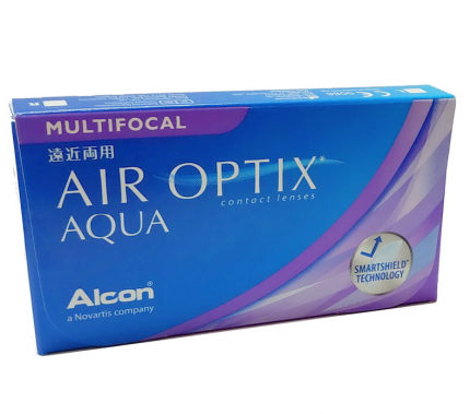 Контактные линзы Alcon Air Optix Aqua Multifocal, -8.25, add HIGH