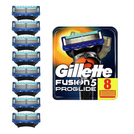 Gillette fusion proglide power сменные кассеты для бритья 8шт