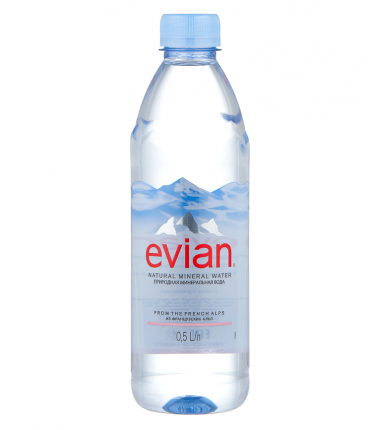 Вода минеральная Evian негазированная 500 мл