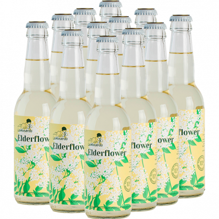 Натуральный лимонад из цветов бузины / Lemonardo Elderflower, 330мл. 12шт.